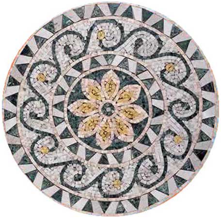 мозаика из мрамора