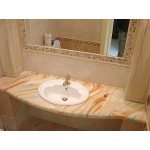 Фактураная раковина из оникса